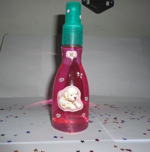 Colônia Petmelancia 120 ml. (cor de rosa)